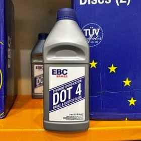 مایع ترمز DOT 4 یک لیتری